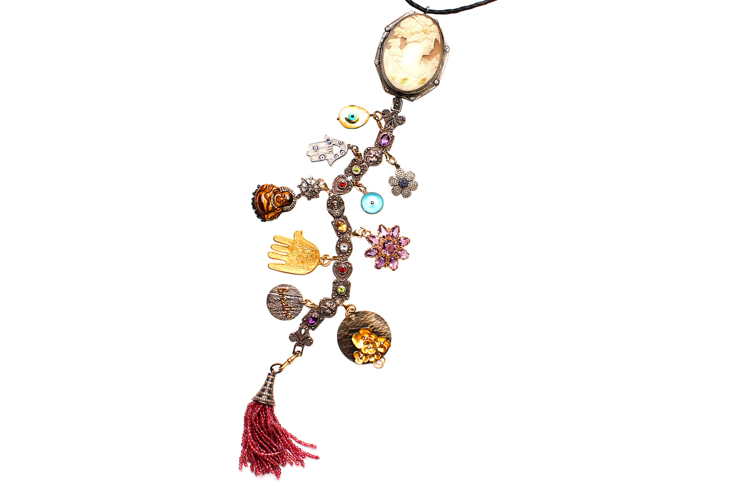 'Empire of the Senses' Symbol Tree Necklace
