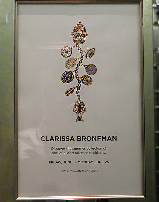 Clarissa Bronfman Jewelry at Bergdorf Goodman Summer 2018.