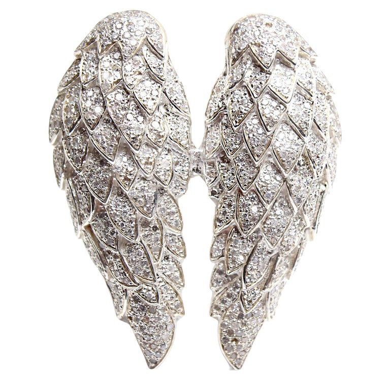 Signature Diamond "Angel Wing" Ring