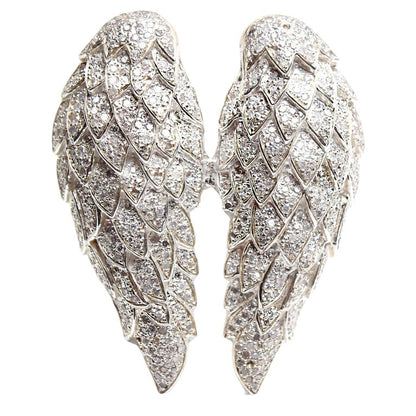 Signature Diamond "Angel Wing" Ring