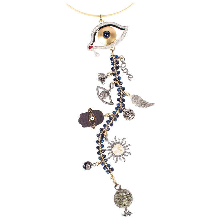 'Dali's Girl' Symbol Tree Necklace
