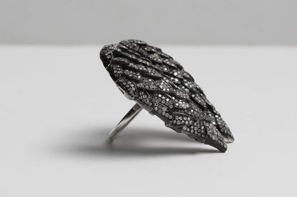 Signature Diamond "Angel Wing" Ring