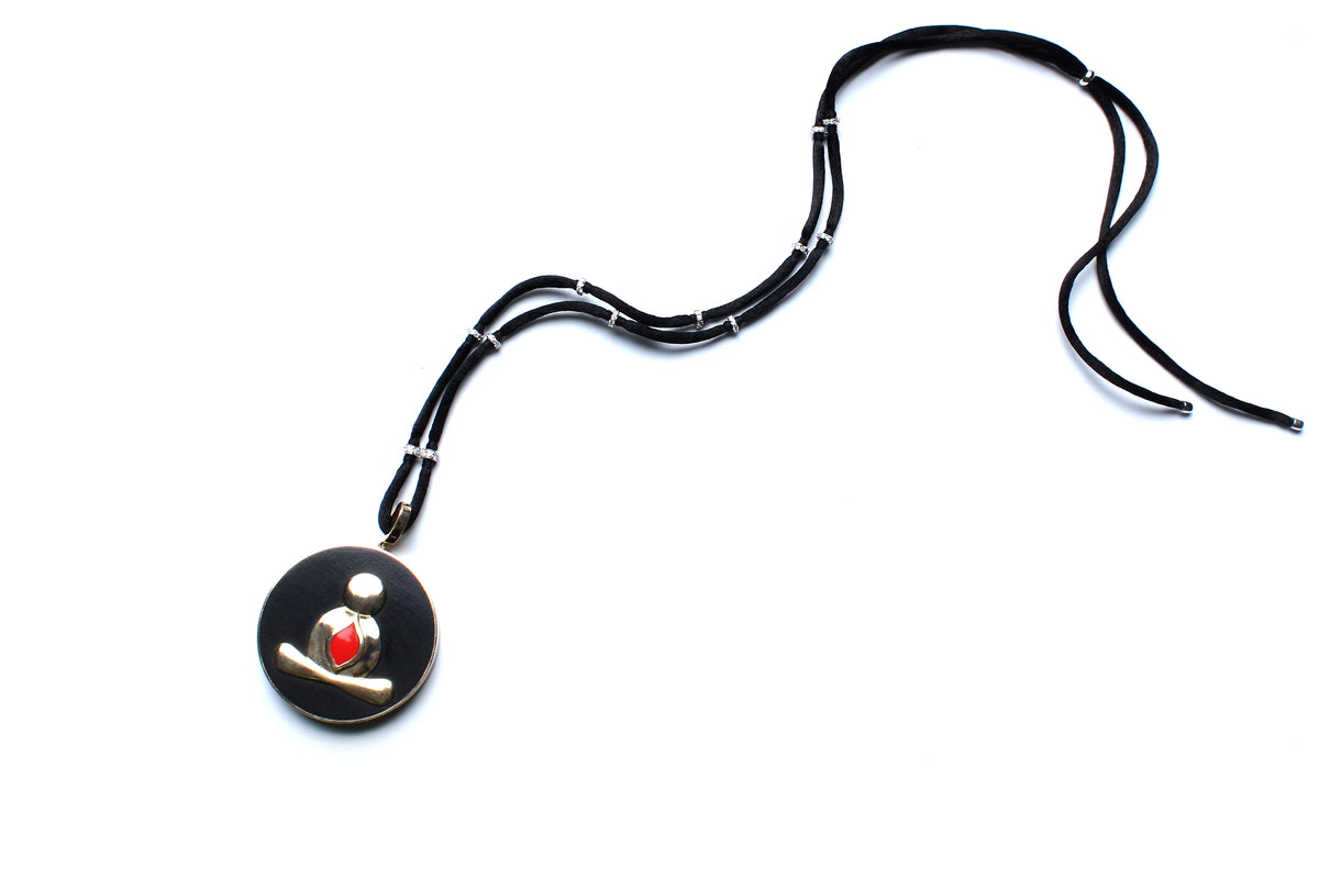 Buddha Ebony Pendant